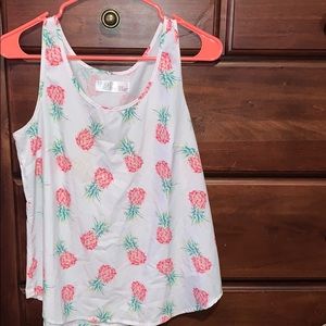 Pineapple tank top